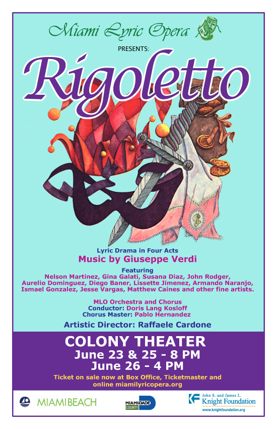 Miami Lyric Opera presents Rigoletto at Colony Theatre